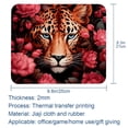 thumbnail image 5 of Leopard Gaming Mousepad Mouse Mat Desk Mat - Square, 8.3x9.8 Inch, Non-Slip Rubber Bottom, Printed, Suitable for Office and Gaming, 5 of 6