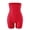 Red, variant on Women's High Waisted Shaper Butt Lifting Shapewear Tummy Control Mid Thigh Elastic Waist Spandex Bridal Body Shaper Black 4X-Large