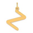 thumbnail image 1 of Diamond2Deal 14K Pendentif Initial Lettre Z en Or Jaune pour Femmes, 1 of 3