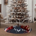 thumbnail image 4 of Sikiie Bulldog with Forest Flag Christmas Tree Skirt, Christmas Tree Decorations, Christmas Decor, Tree Mat Decoration(30-48IN)-36", 4 of 6