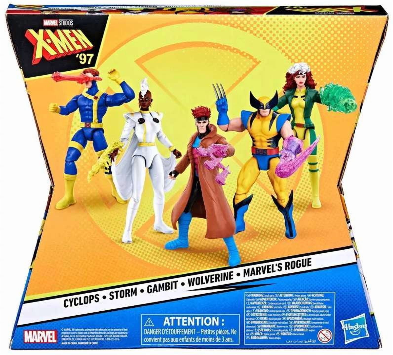 Hasbro Marvel X-Men 97 Action Figure 5-Pack, Includes Storm, Rogue