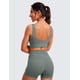 thumbnail image 2 of Top deportivo CRZ YOGA Butterluxe sin costuras con relleno gris M, 2 of 5