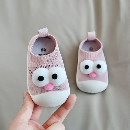 

Toyella Baby toddler shoes baby soft sole indoor shoes PinkA 16