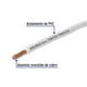 thumbnail image 2 of Rollo de 100 metros de cable THW CCA 14 AWG blanco TRUPER CCA-14B, 2 of 2