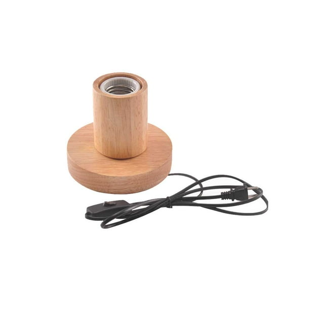 Base de lámpara Cateissary de madera Tipo 1