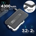 thumbnail image 3 of Luz portátil para cámara IVISII G2 RGB con batería de 4300 mAh, 3 of 6