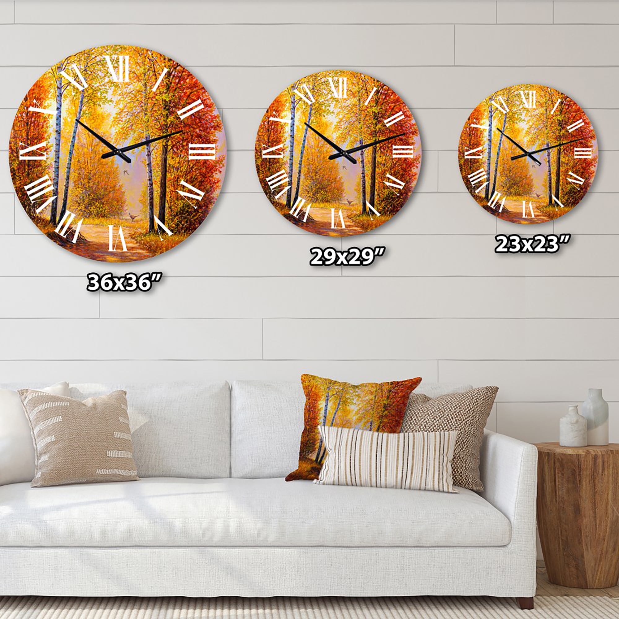 Designart 1 in Wall Clock