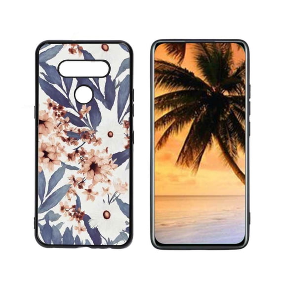 Flowers-351 Phone Case, Degined for LG K51 Case Men Women, Flexible Silicone Shockproof Case for LG K51
