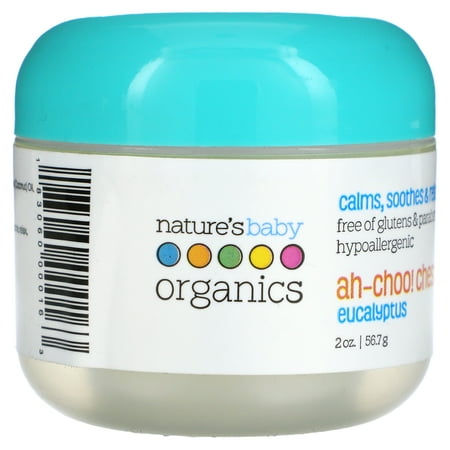 Nature's Baby Organics Eucalyptus Ah-Choo! Chest Rub, 2 oz