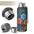 thumbnail image 2 of 20 Oz Pioneer Flower Coffee Tumbler Double Wall Insulated Stainless Steel Water Bottle | Metal Reusable Thermoses Flask with Cup Cap | Leak & Sweat Proof with Anti-Dust Lid, 2 of 7