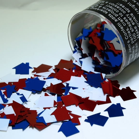 Confetti House Red, White, Blue - Pouch (1/2 oz) - CCP8999