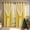 Golden, variant on Cozy Christmas 2 Panels Room Darkening Thermal Insulated Curtains, White Embroidered Snowflake Double Layer Sheer Voile Grommet Drapes for Holiday Home Decor