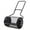 Black, variant on Costway 24" Peat Moss Spreader Compost Spreader with Upgrade Side Latches & U-shape Handle Black