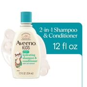 Aveeno Kids 2-in-1 Shampoo & Conditioner, 12 Fl oz