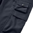 thumbnail image 5 of LODIENY Tapered Cargo Pants for Men Belted Elastic Waist Workout Joggers Lightweight Sweatpants Hiking Loose Fit Trousers with Multi Pockets Black XS, 5 of 6
