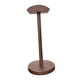 thumbnail image 1 of Soporte para auriculares, organizador resistente, ligero, base estable para auriculares. marrón, 1 of 9