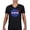Black, variant on NASA Meatball Logo Men's V-Neck T-shirt Iconic American Astronaut Space Souvenir