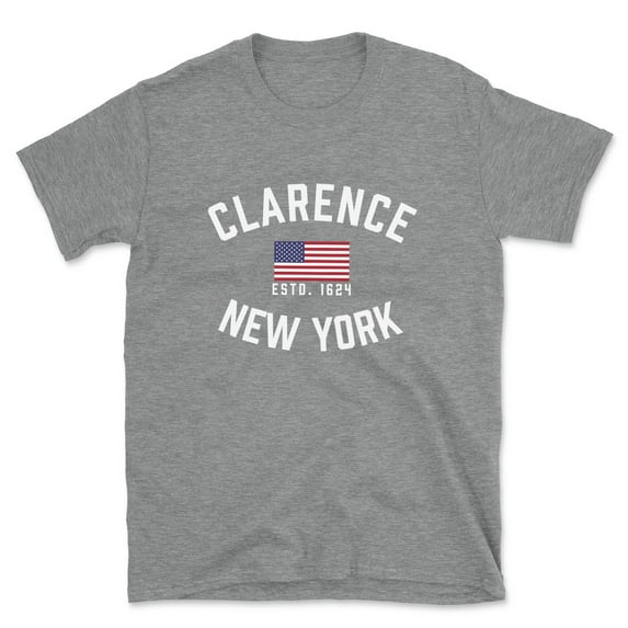Clarence New York Patriot Men's Cotton T-Shirt
