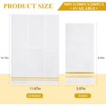 thumbnail image 4 of 200 servilletas desechables de lino para baño, toallas decorativas como tela de invitados, toallas de mano de papel suaves y absorbentes para fiestas, hogar, cena, cocina, boda o eventos (color dorado, 4 of 4