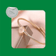 thumbnail image 4 of Pulseras de mujer personalizadas con inicial. Accesorios y regalos para mujer elegantes y resistentes Xtellar dorado, 4 of 4