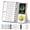 Off-White, variant on Owlprince Digital Visual Timer & Chore Chart, ADHD Cleaning Planner Tools with 4 Modes Pomodoro Timer, Freestanding Visual Schedule Alarm Clock - White