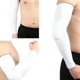 thumbnail image 5 of 1PC Sports Padded Compression Arm Sleeves,Arm Protective Support Crash Proof Elbow Pads Compression Arm Sleeve With Elbow Pad for Football, Volleyball, Baseball, 5 of 7