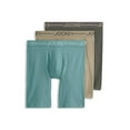 thumbnail image 1 of Jockey  Organic Cotton Stretch 9.5" Long Leg Boxer Brief - 3 Pack, 1 of 1