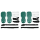 thumbnail image 1 of Zapatos Aireadores Césped Con Sandalias Correa Ajustable para Patio Jardín () Verde, 1 of 4