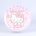 thumbnail image 4 of Juego de vajilla Kawaii Sanrio Hello Kitty para niños, cubiertos de dibujos animados, cuenco de cocina, plato, tenedor, cuchara, juego de cubiertos de vidrio de agua, 4 of 4