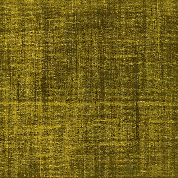 Ahgly Company Indoor Square Persian Yellow Bohemian Area Rugs, 3' Square