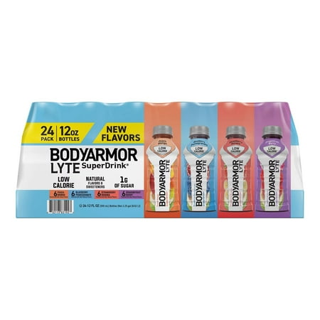 BODYARMOR LYTE Sports Drink Variety Pack, 12 Fluid Ounce (Pack of 24)