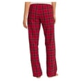 thumbnail image 2 of Mafoose Women Juniors Plaid Female Cotton Pajama New Red M, 2 of 6