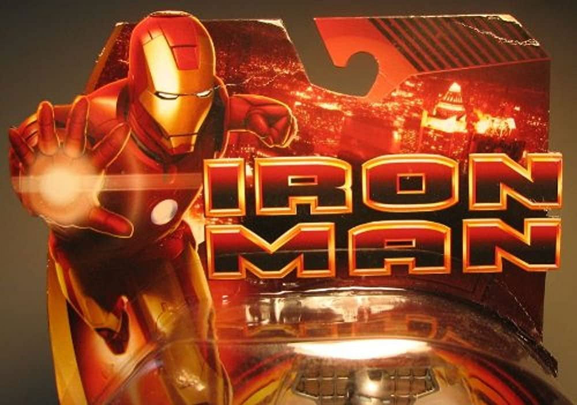 Iron Man Movie Satellite Armor Iron Man Action Figure (Silver Armor)