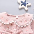 thumbnail image 6 of YunPes Girls' Full Print Cherry Style Spring Summer and Autumn Dress, 6 of 9
