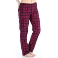 thumbnail image 4 of Women’s Cotton Flannel Long Sleeve Button-Down Pajamas PJ Set, 4 of 5