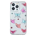 thumbnail image 1 of Funda Antigolpes InstaCase Para iPhone 13 Pro Max Mariposas Lineas Uso Rudo, 1 of 4