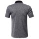 thumbnail image 2 of Camiseta informal de manga corta holgada para hombre, de color liso, con solapa: tejido cómodo, versátil para casa, trabajo y fiestas., 2 of 5