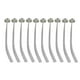 thumbnail image 2 of 10 Pcs Pinza de Cabello, Pin Moda Horquilla Barrette para Mujeres Luminoso Salvador Clips de pelo de decoración de mujeres, 2 of 10