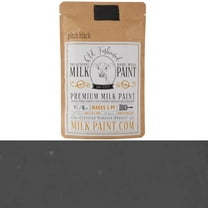 Old Fashioned Milk Paint Color: Pitch Black, Pint – Packaged as Powder