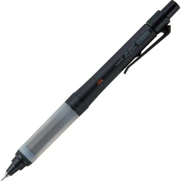 Lápiz mecánico Uni Alpha-Gel Switch de 0,5 mm con cuerpo negro