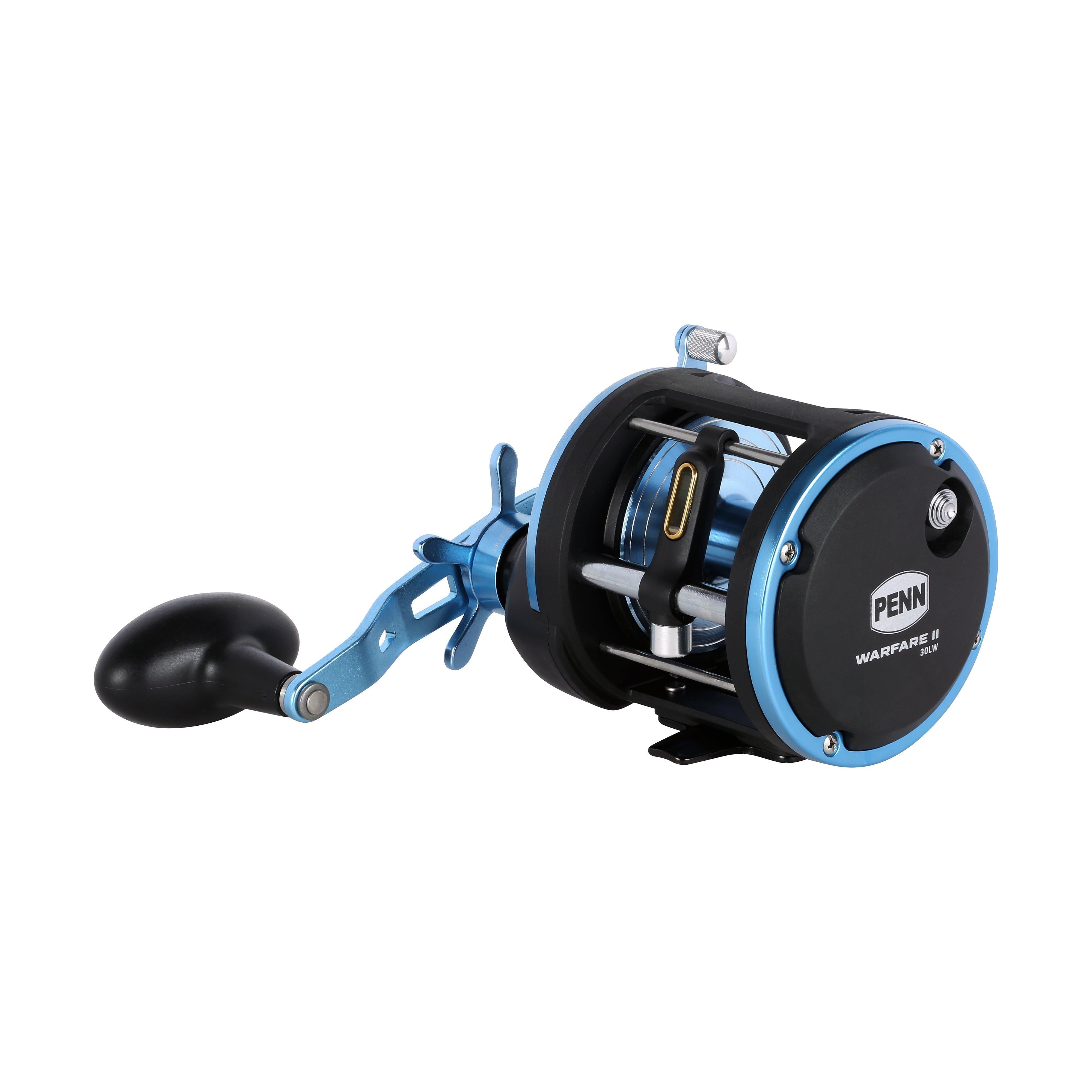 PENN Warfare II Level Wind Conventional Fishing Reel, Right-Handed, 30 Size Reel