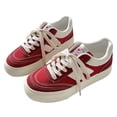 thumbnail image 2 of Zapatos Lona Con Cordones Casuales para Mujeres Cómodos Y Correr, 2 of 9