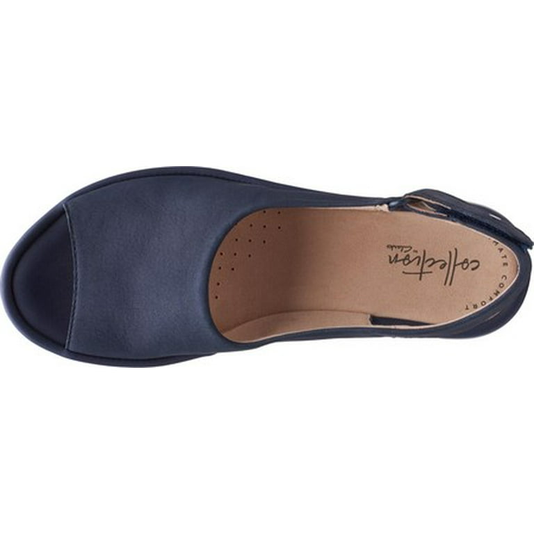 Women s Clarks Reedly Shaina Wedge Sandal Walmart