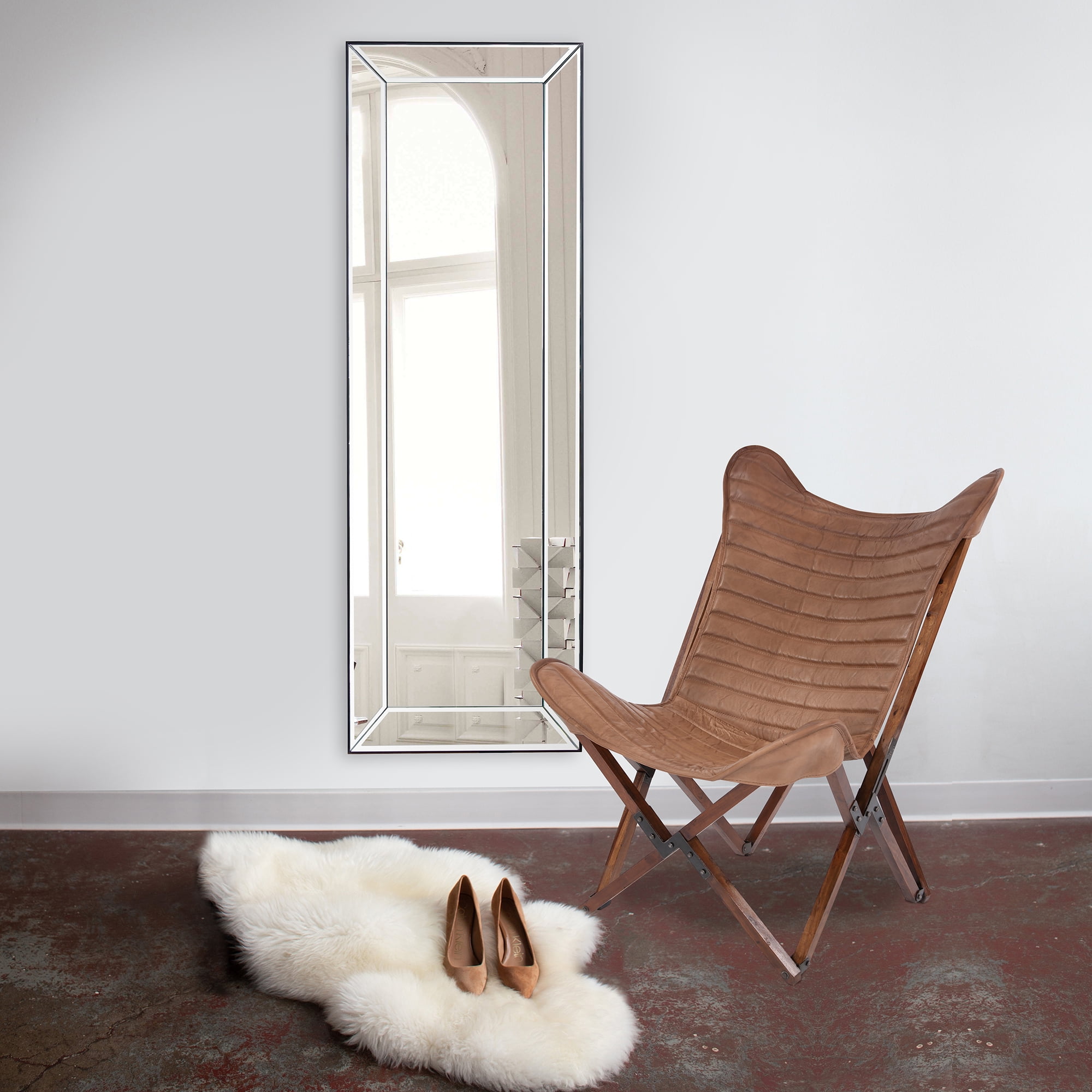 Tyler Dillon Minogue Full Length Dressing Mirror - Clear
