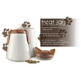thumbnail image 5 of Pet Collection Kitty Ears Motif Cat Treat Jar | 5.5 x 7" Inches Made of Bone China with Wood Lid | Decorative Pet Treat Canister for Cat Lovers, Dishwasher Safe, 5 of 5