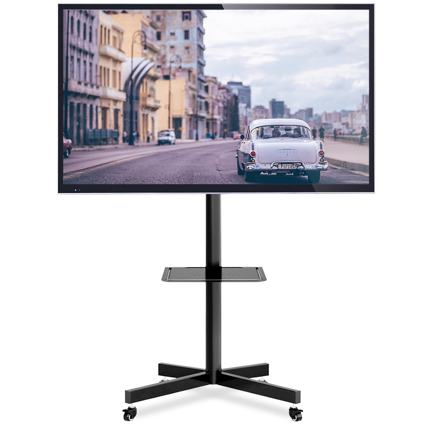 Mobile TV Cart with Wheels Portable for 32 37 40 40 42 45 47 50