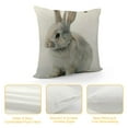 thumbnail image 4 of Chilfamy  Easter Decor Easter Bunny Pillow Covers Spring Decor Easter Rabbit Pillow Chusion Covers White, 4 of 5
