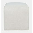 thumbnail image 6 of Jofran Sophia Modern Luxury Curved Upholstered Jacquard Petite Ottoman Bench - Set of 2, 6 of 8