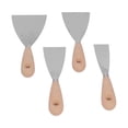 thumbnail image 3 of Espátula para masilla, 4 piezas, espátula para masilla, raspadores, juego de espátula para masilla, durabilidad probada en el tiempo, 3 of 8