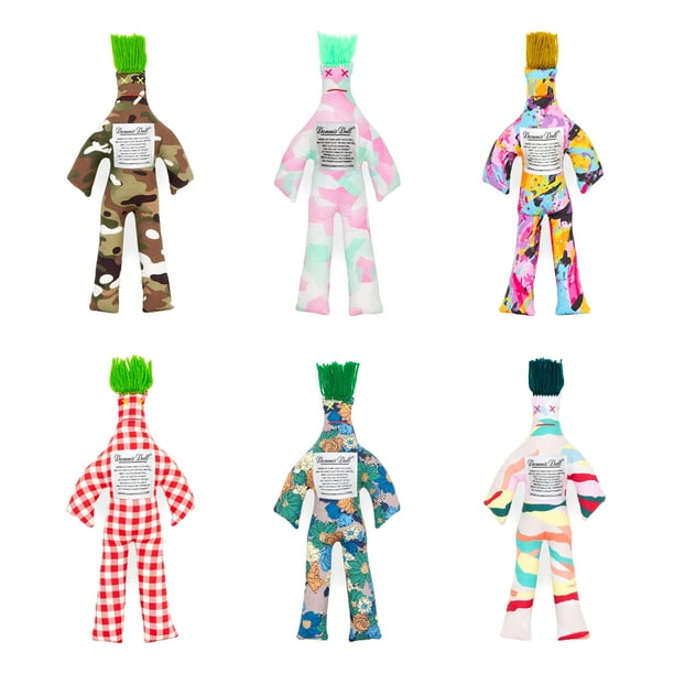 Juego de 6 unidades de regalo para la muñeca Stress Relief Doll Dammit Sexy Six